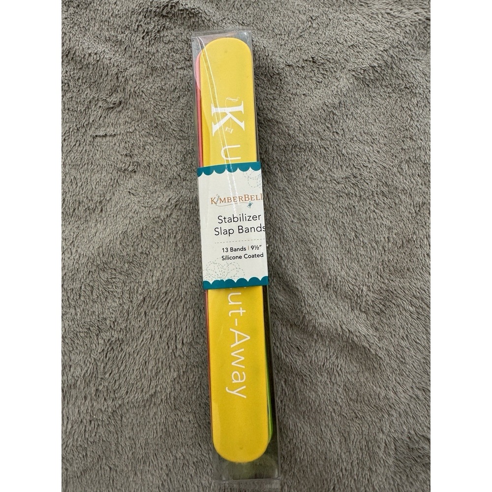Kimberbell Stabilizer Slap Bands 13 Bands 9.5" Silicone Coated